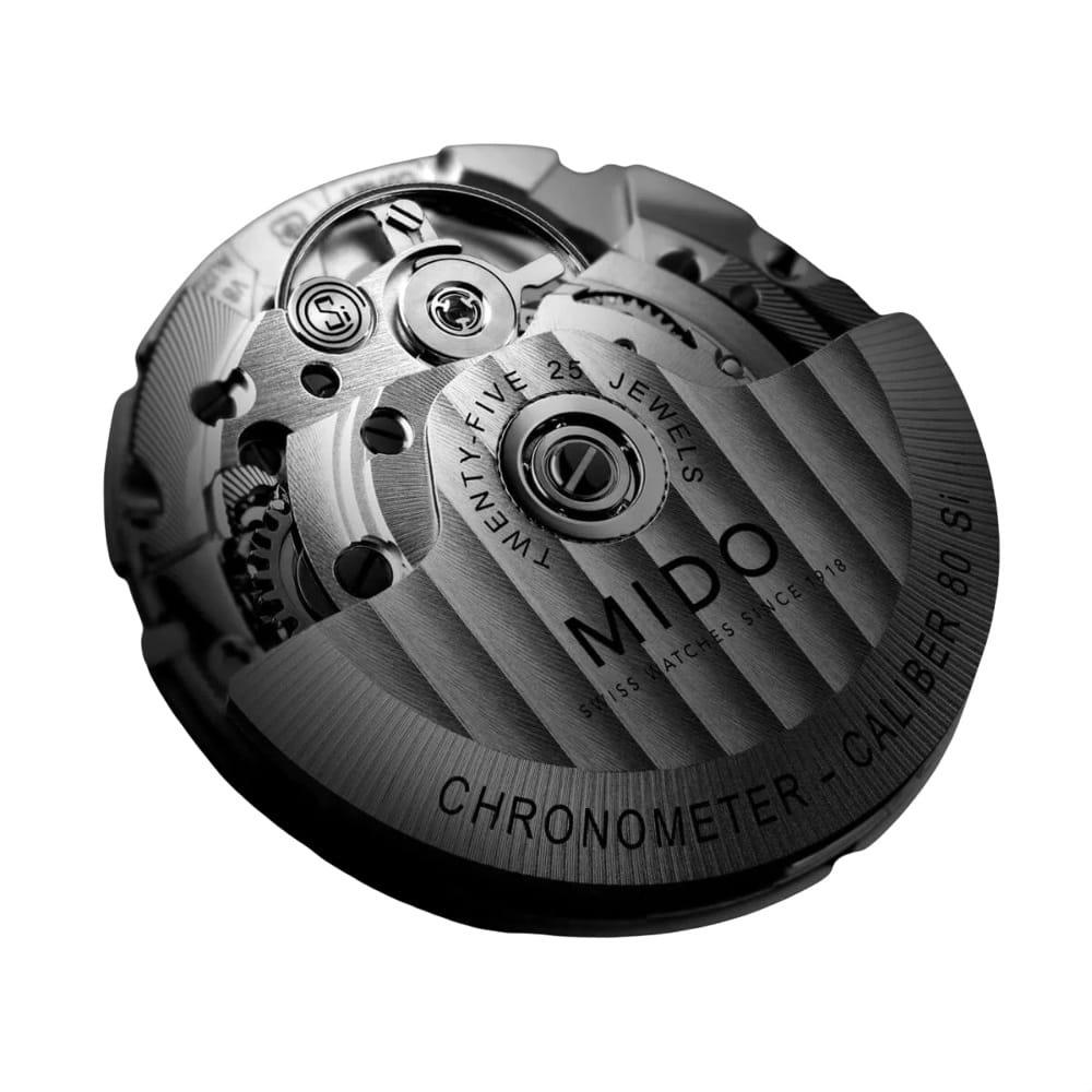 Оригинальные часы Mido Mido Commander Chronometer M021.431.11.031.00 механические калибр механизма mido calibre 80 cosc si (на базе eta c07.821) общий вид