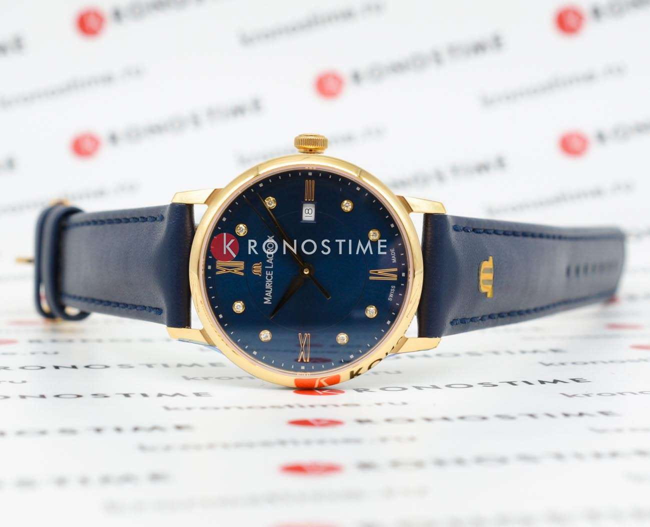 Maurice Lacroix Maurice Lacroix Eliros Date EL1094-PVP01-450-1 , наручные женские часы фото под углом