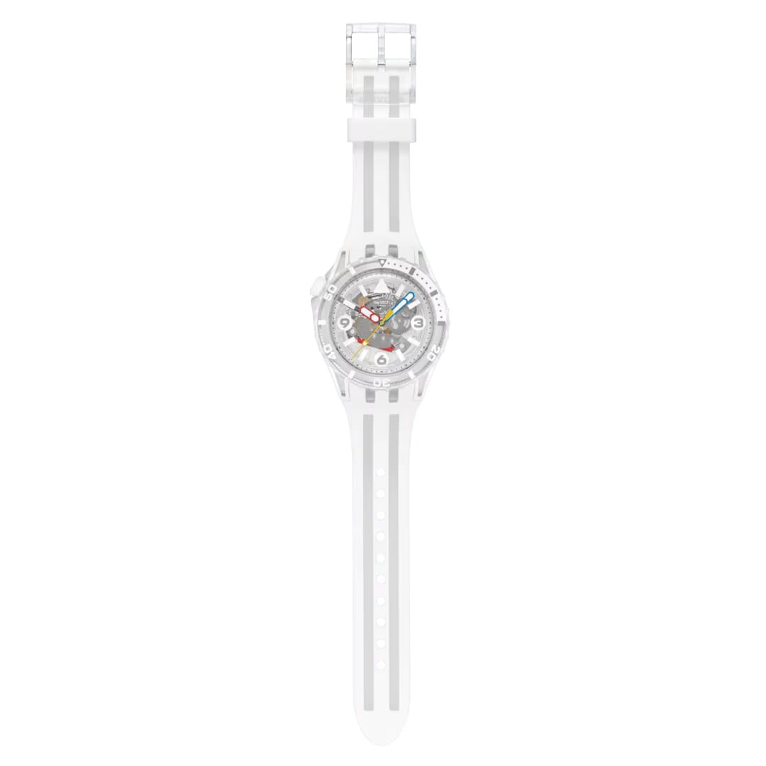 Оригинальные часы Swatch Swatch Aurelia Aurita SSCU09K100 кварцевые калибр механизма  общий вид