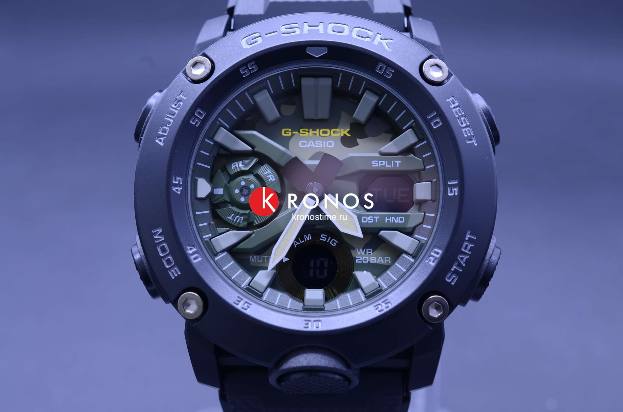 Casio Casio G-Shock GA-2000SU-1A GA-2000 - задняя крышка карбон корпуса, япония часы