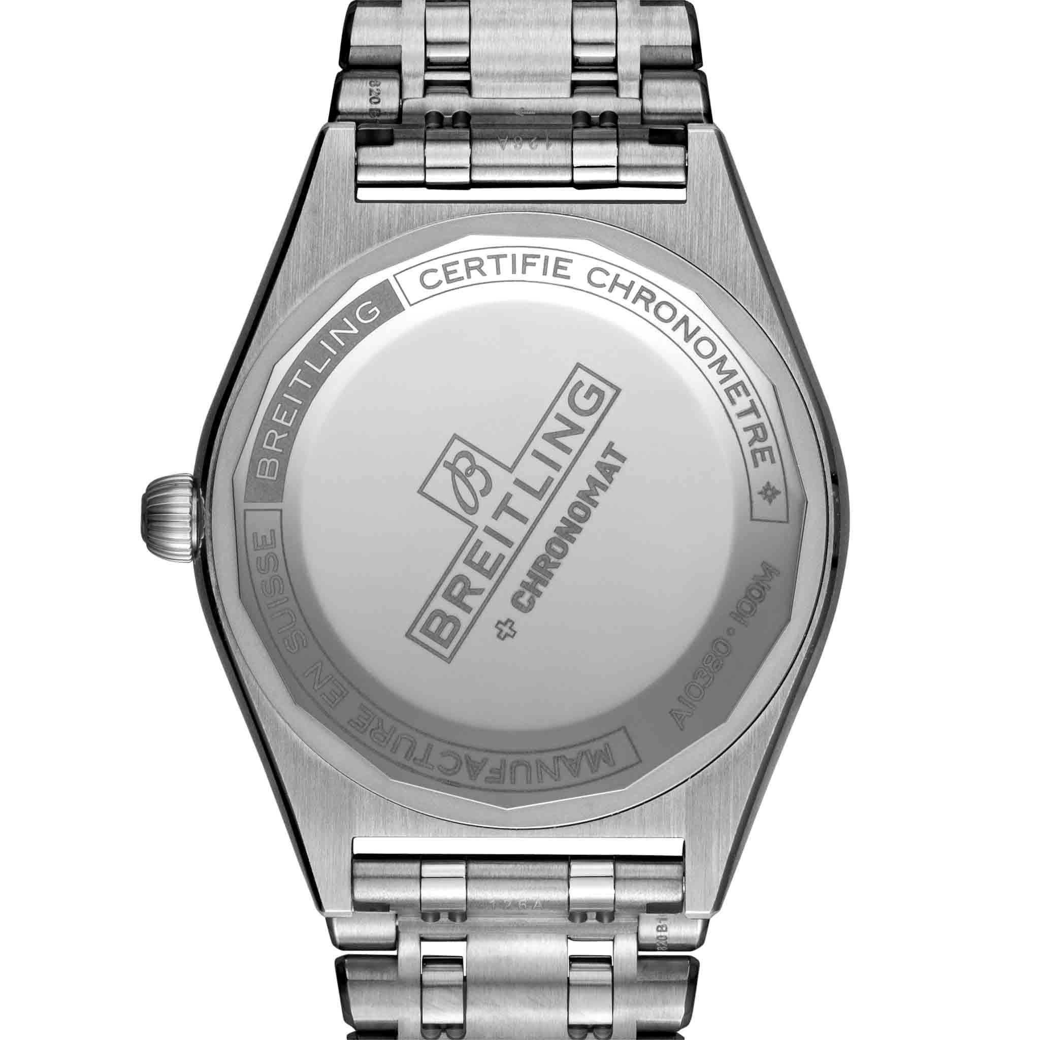 Breitling Breitling Chronomat Automatic 36 A10380101A4A1 , наручные женские часы фото под углом