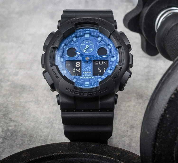Casio Casio G-Shock GA-100BP-1A GA-100 — детали корпуса и пластик