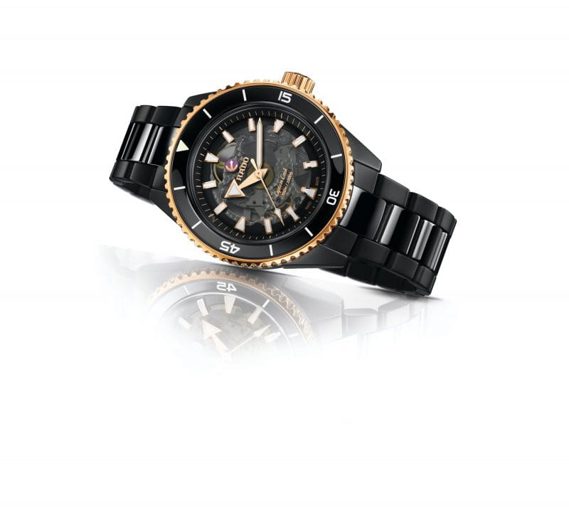 Rado Rado Captain Cook High-Tech Ceramic R32127162 мужские часы черный циферблат на запястье