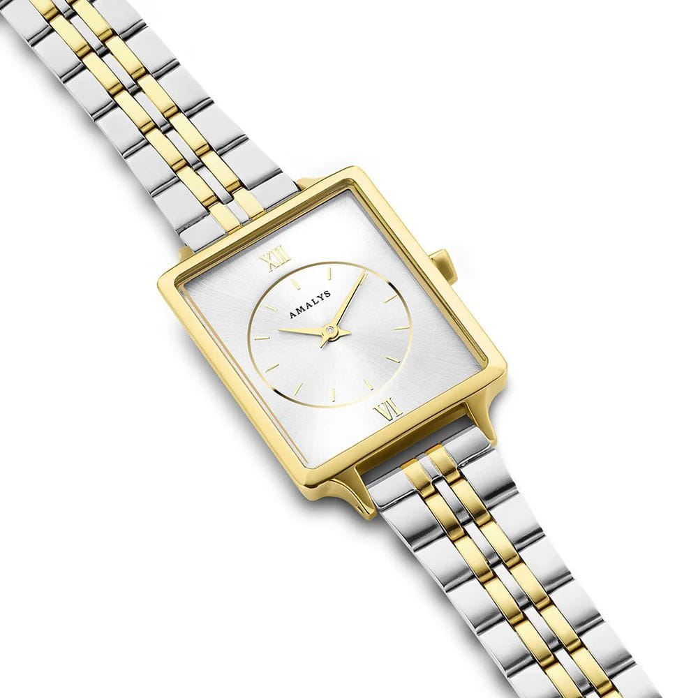 Amalys Amalys Hepburn AMW-120,  бельгия женские часы на браслете нержавеющая сталь с pvd-покрытием боковой вид