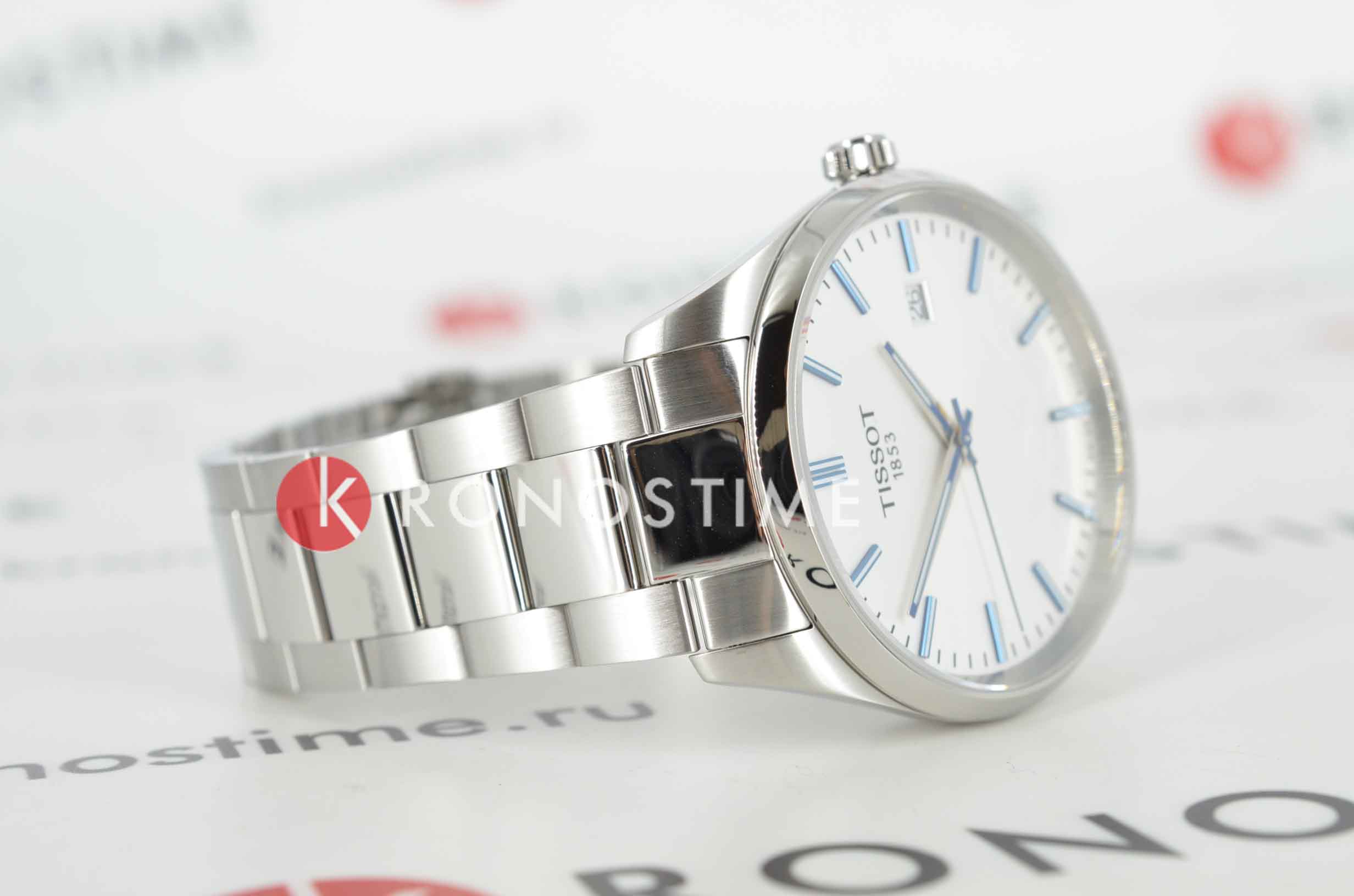 Оригинальные часы Tissot Tissot PR 100 Jungfraubahn Quartz 40mm T150.410.11.031.00 кварцевые калибр механизма eta f06.115 общий вид