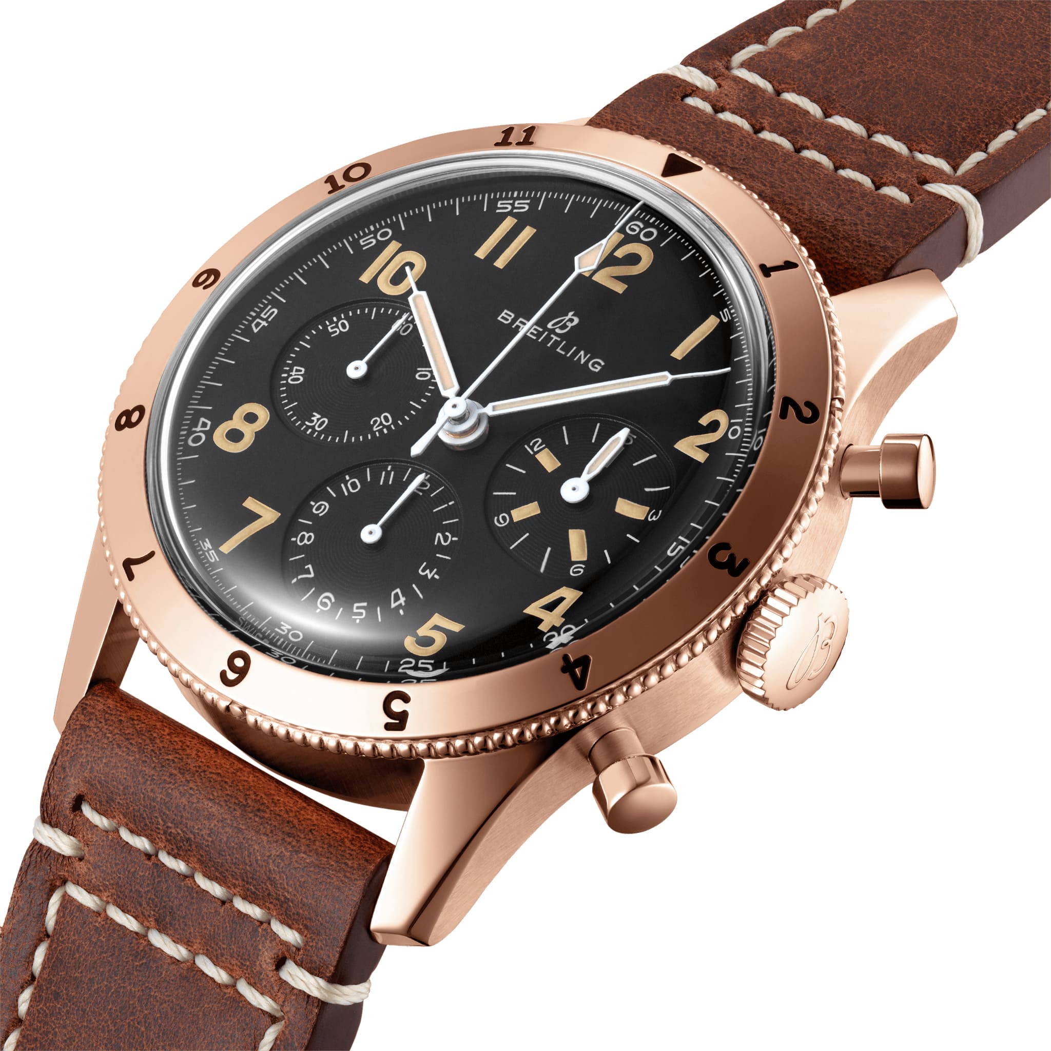 Breitling Breitling AVI 1953 Edition RB0920131B1X1 , наручные мужские часы фото под углом