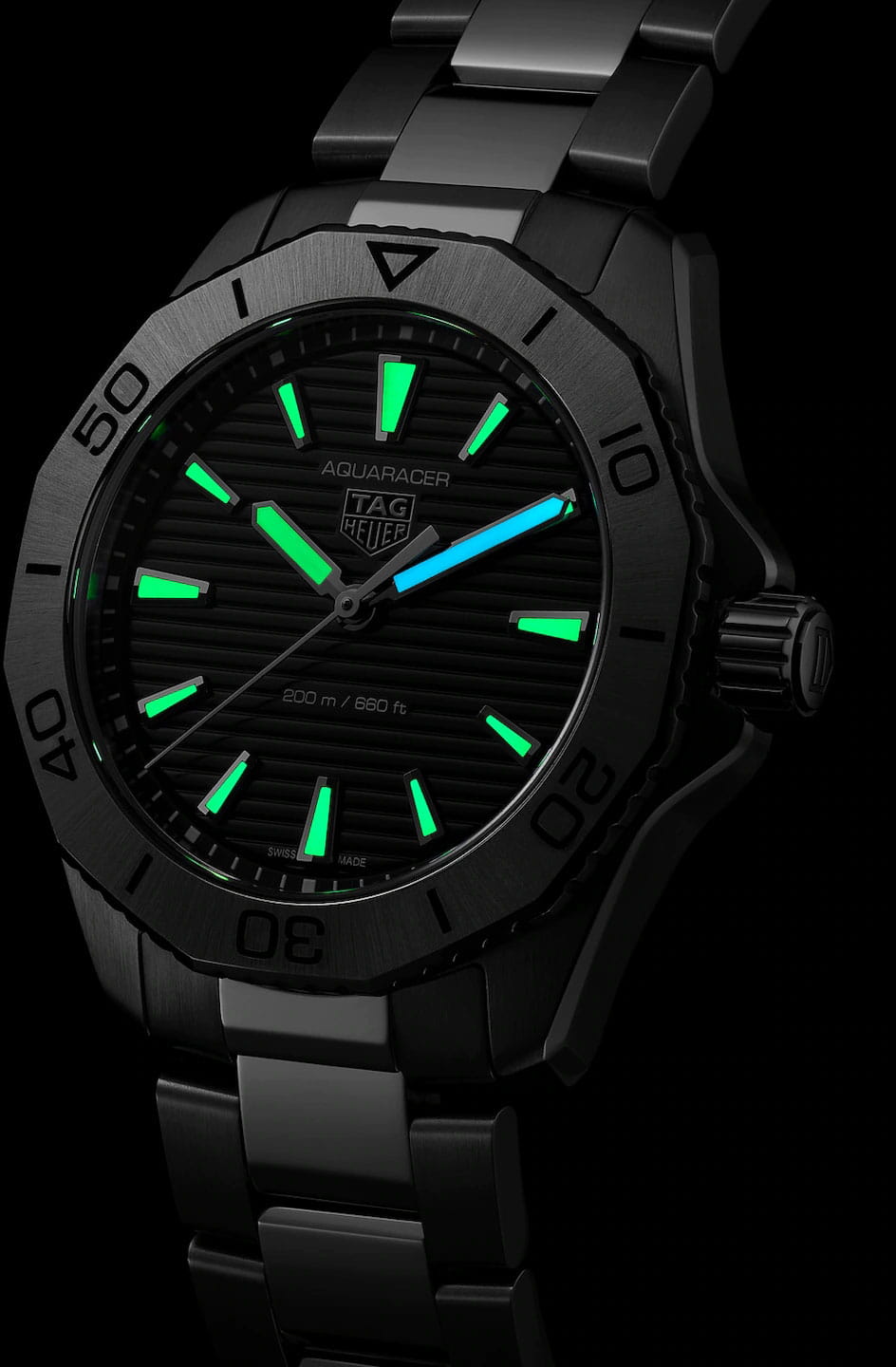 TAG Heuer TAG Heuer Aquaracer Professional 200 WBP1110.BA0627  - задняя крышка металл сталь корпуса, швейцария часы