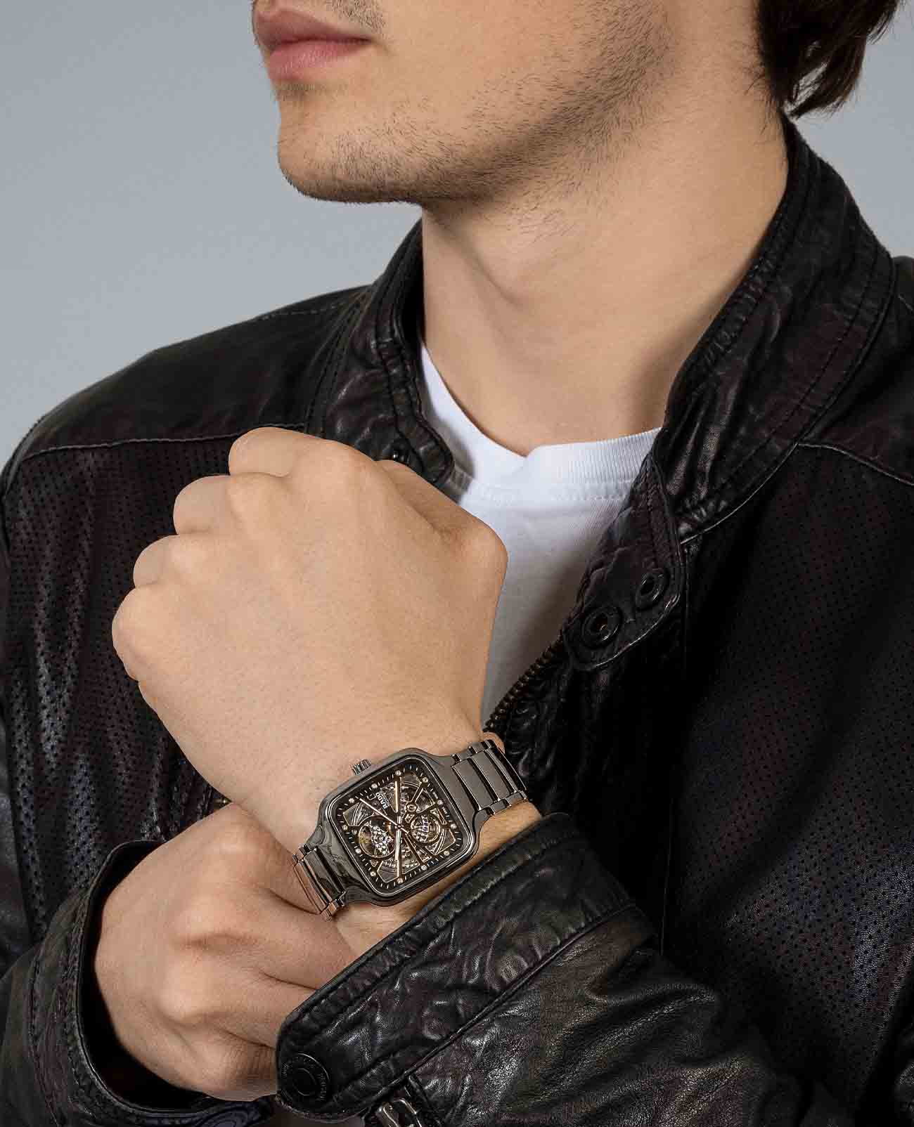 Rado Rado True Square Automatic Open Heart R27083712 мужские часы серый циферблат на запястье