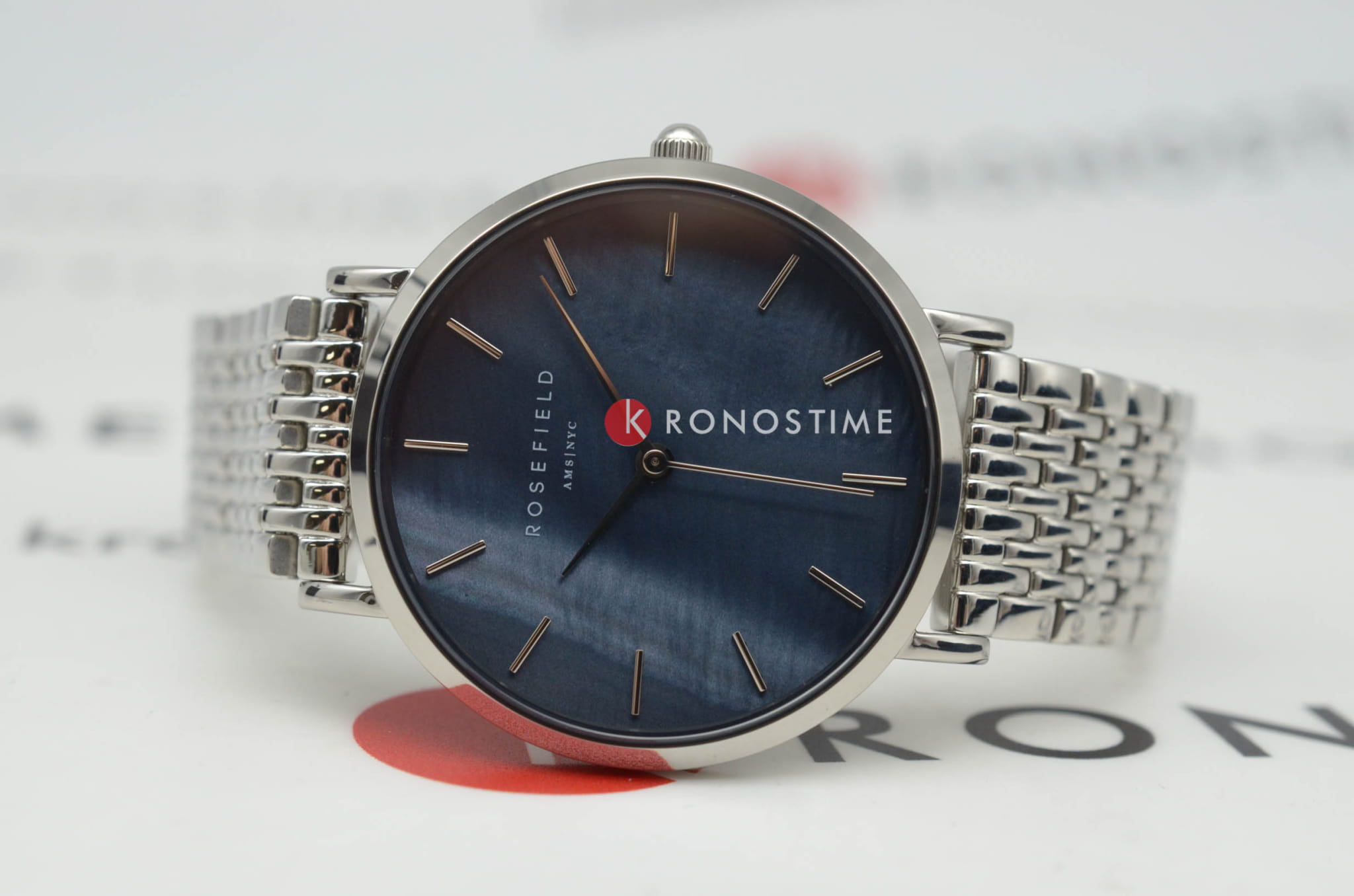 Оригинальные часы Rosefield Rosefield Upper East Side UBSSS-U36 кварцевые калибр механизма  общий вид