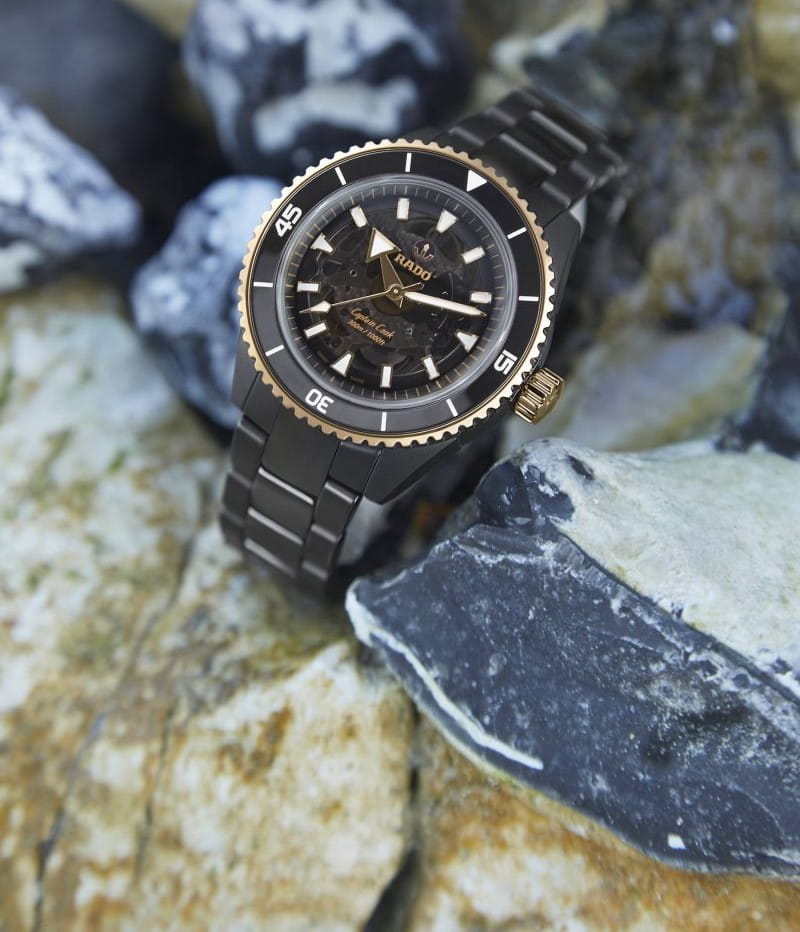 Rado Rado Captain Cook High-Tech Ceramic R32127162 механические часы с аксессуарами мужские часы модель R32127162