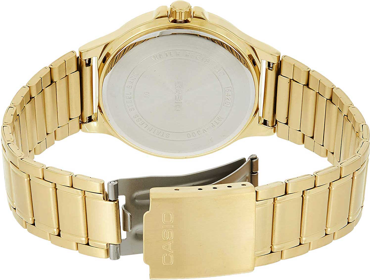 Casio Casio Collection MTP-V300G-7AUDF (MTP-V300G-7A) , наручные мужские часы фото под углом