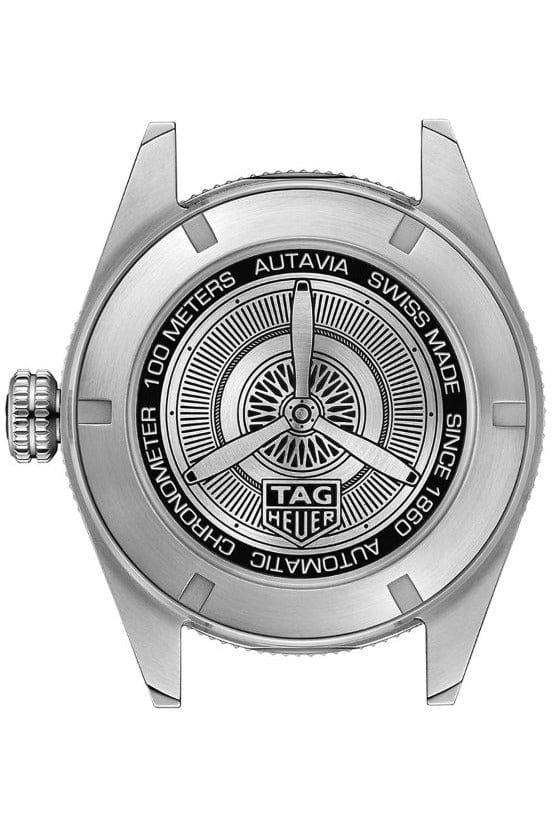 TAG Heuer TAG Heuer Autavia WBE5112.EB0173, autavia швейцария мужские часы на браслете нержавеющая сталь боковой вид