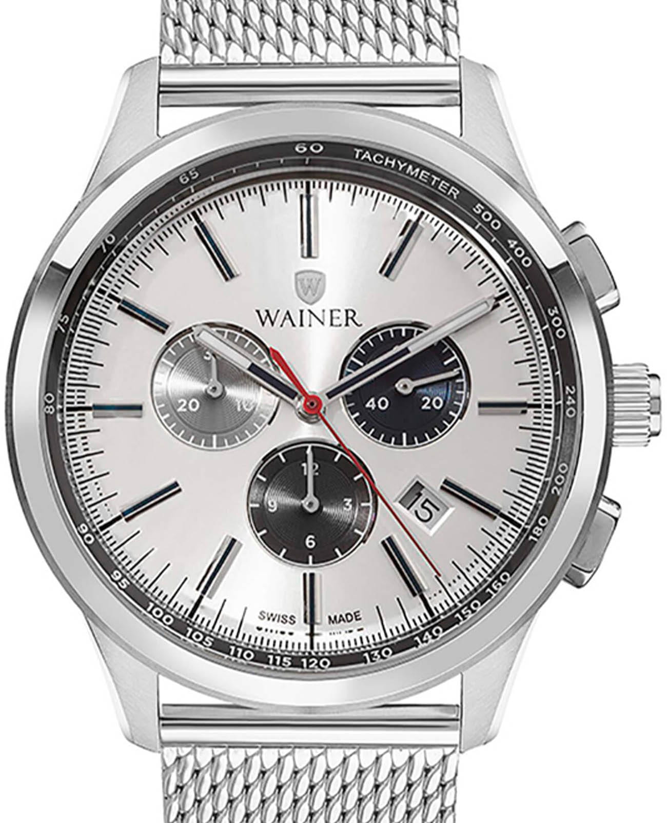 Wainer Wainer  Classic WA.12340-D , наручные мужские часы фото под углом