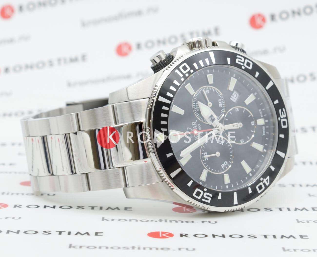 Оригинальные часы Jaguar Jaguar Executive Diver Chrono J861/3 кварцевые калибр механизма  общий вид