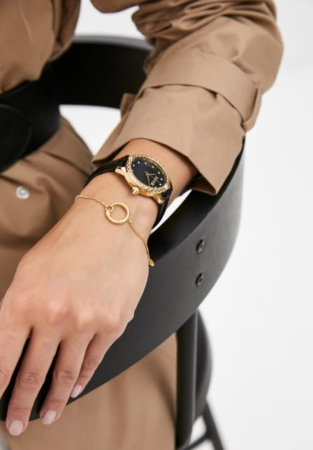 Just Cavalli Just Cavalli Animalier JC1L144L0025,  италия женские часы на браслете кожаный боковой вид