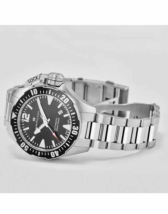 Hamilton Hamilton Khaki Navy Frogman H77605135 механические часы с аксессуарами мужские часы модель H77605135