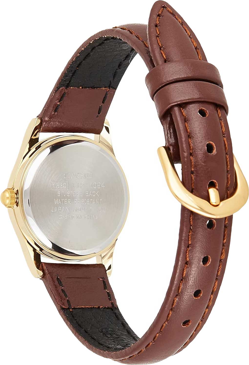 Casio Casio Collection LTP-1094Q-7B9R, ltp япония женские часы на браслете кожаный боковой вид