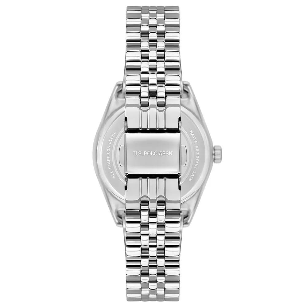 U.S. Polo Assn. U.S. Polo Assn. Stile USPA2045-09,  сша женские часы на браслете нержавеющая сталь боковой вид