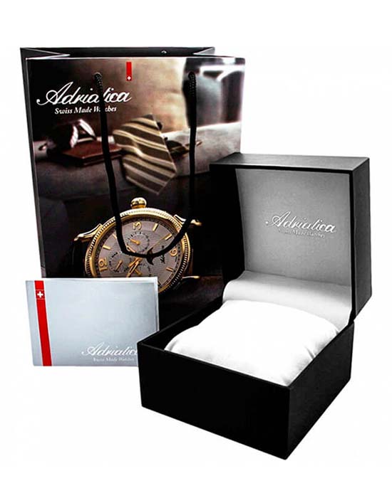 Adriatica Adriatica Essence A3737.119FQ  — детали корпуса и сталь c pvd покрытием