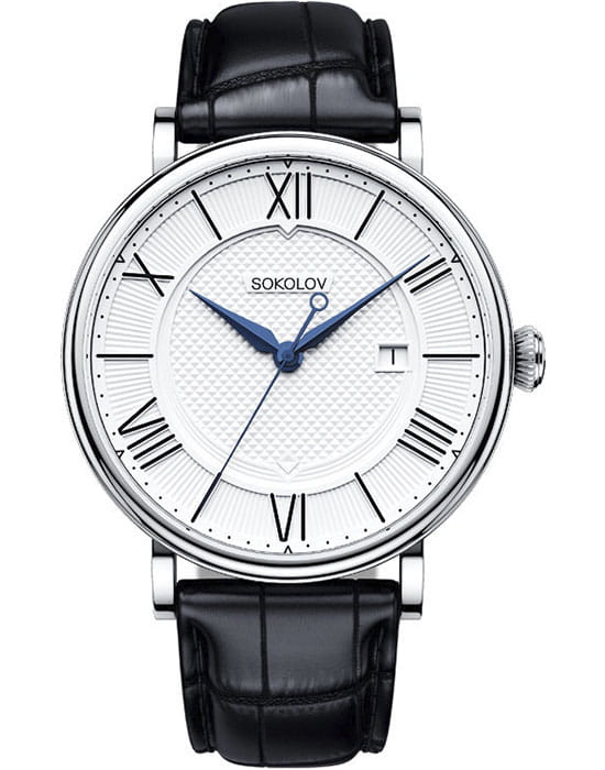 Sokolov 101.30.00.000.01.01.3 , наручные мужские часы фото под углом