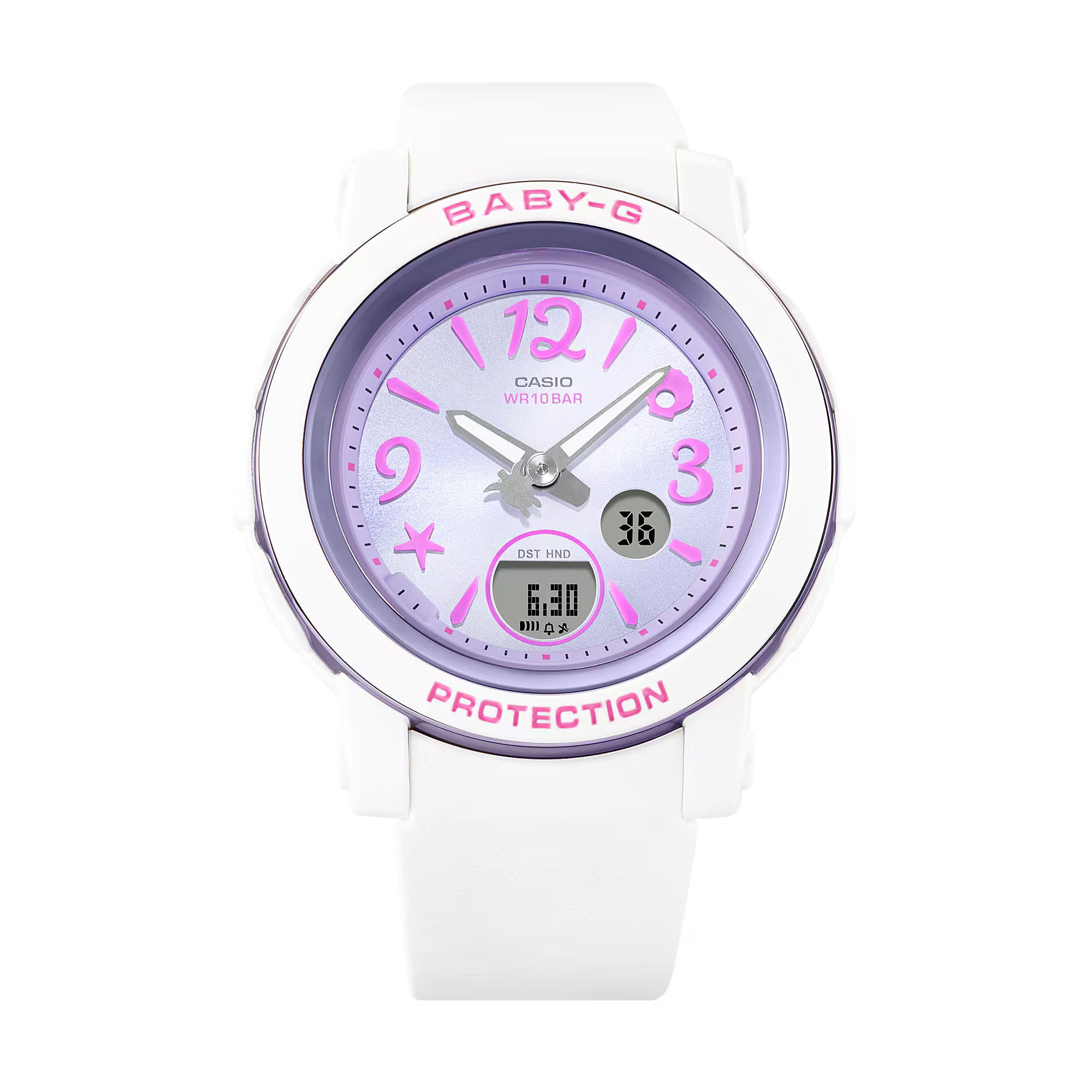 Casio Casio Baby-G BGA-290US-6ADR (BGA-290US-6A) , наручные женские часы фото под углом