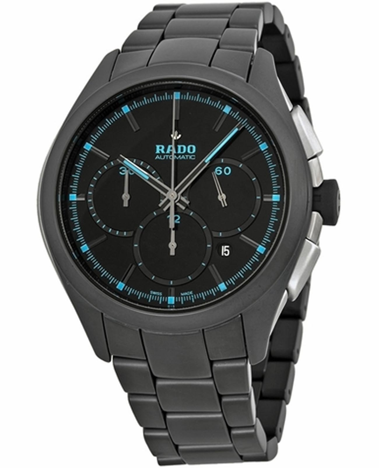 Rado Rado HyperChrome Automatic Chronograph R32525152 мужские часы черный циферблат на запястье