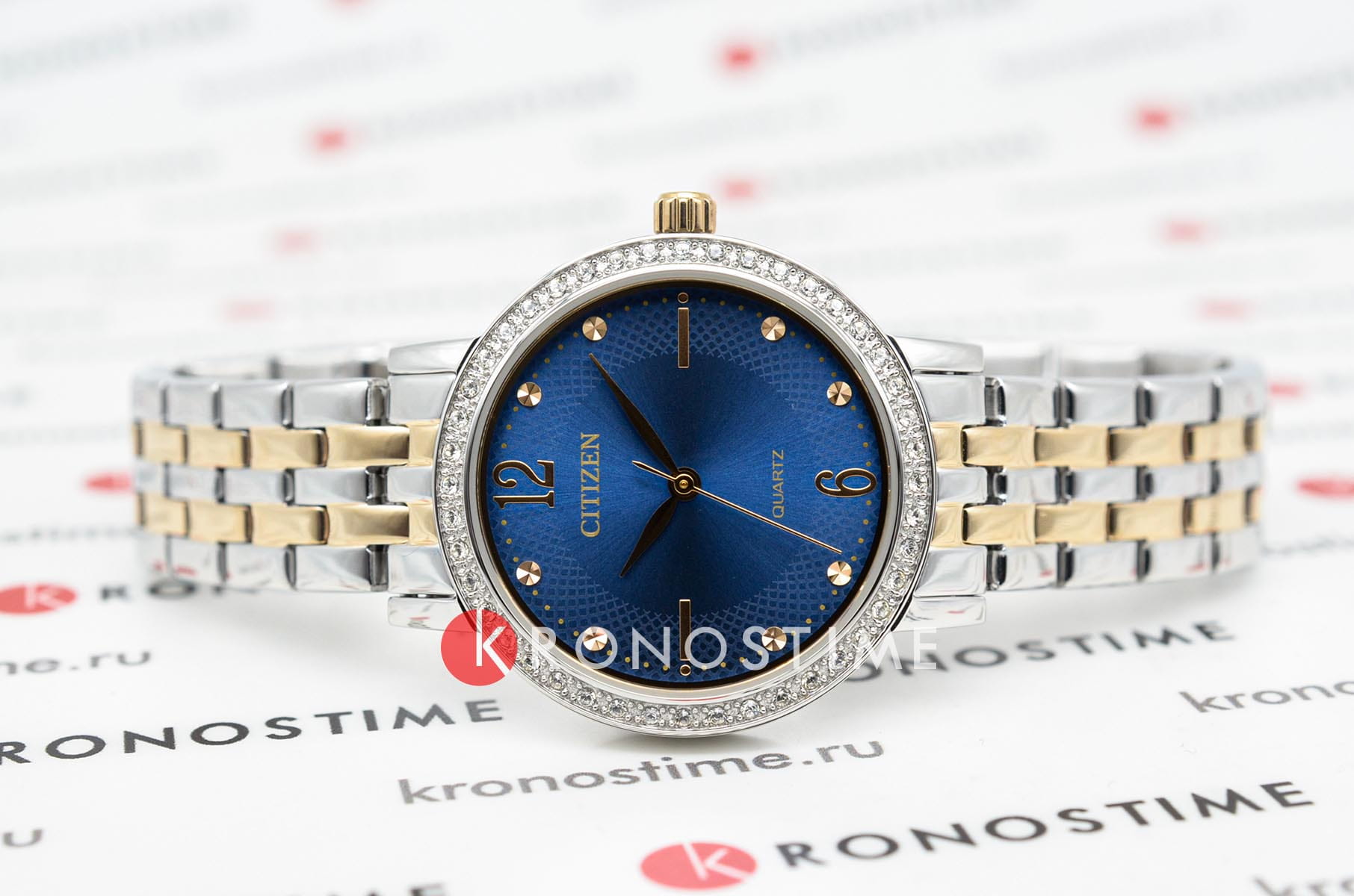 Citizen Citizen Elegance EL3106-59L , наручные женские часы фото под углом