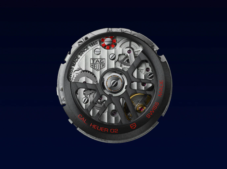 TAG Heuer CBL2111.BA0644 мужские часы застежка крупным планом