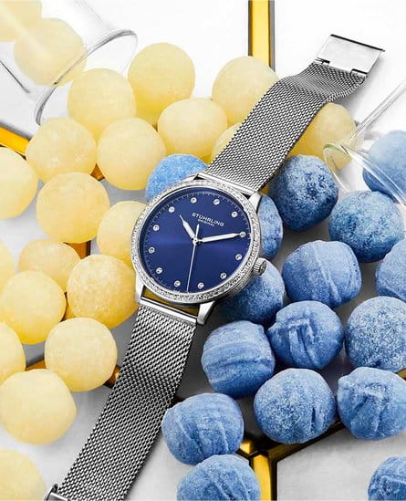 Оригинальные часы Stuhrling Stuhrling Dorset 3904.2 кварцевые калибр механизма  общий вид