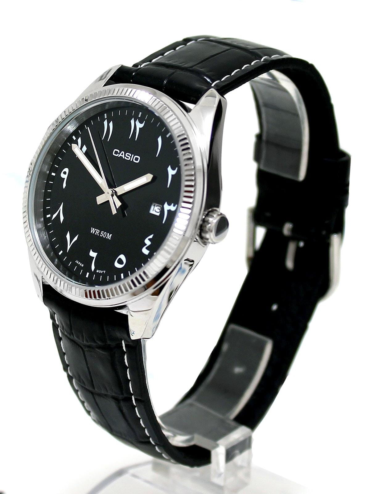 Casio Casio Collection LTP-1302L-1B3, ltp япония женские часы на браслете кожаный боковой вид