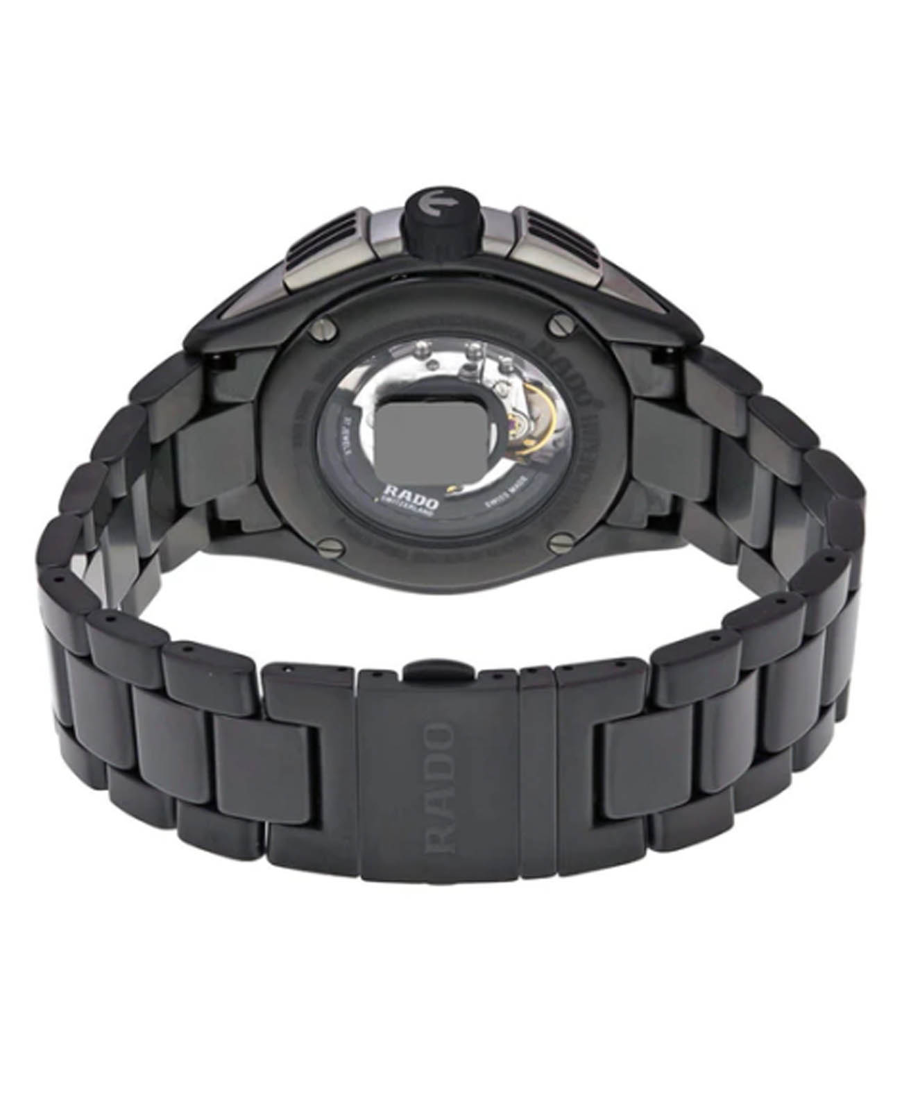 Rado Rado HyperChrome Automatic Chronograph R32525162, hyperchrome швейцария мужские часы на браслете высокотехнологичная керамика боковой вид