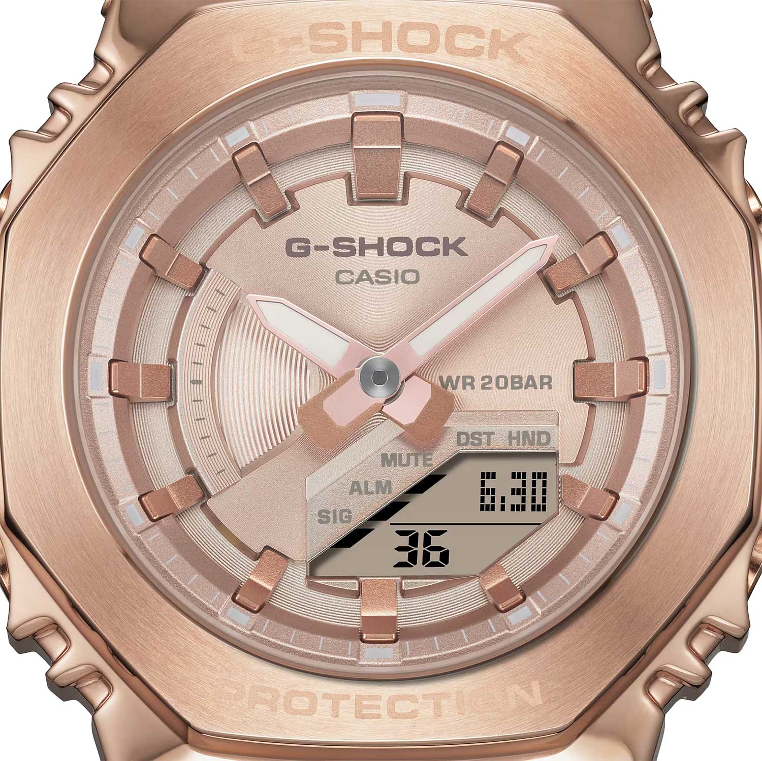 Casio Casio G-Shock GM-S2100PG-4ADR (GM-S2100PG-4A) GM — детали корпуса и пластик