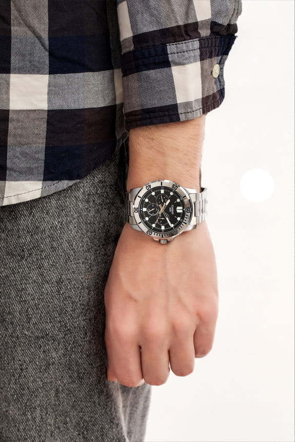 Casio Casio Collection MTP-VD300D-1EUDF (MTP-VD300D-1E) , наручные мужские часы фото под углом