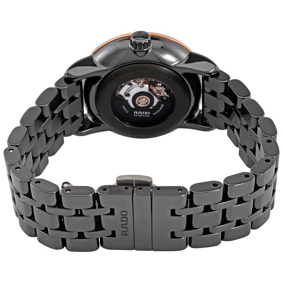 Rado Rado Diamaster R14099737, diamaster швейцария женские часы на браслете керамика боковой вид