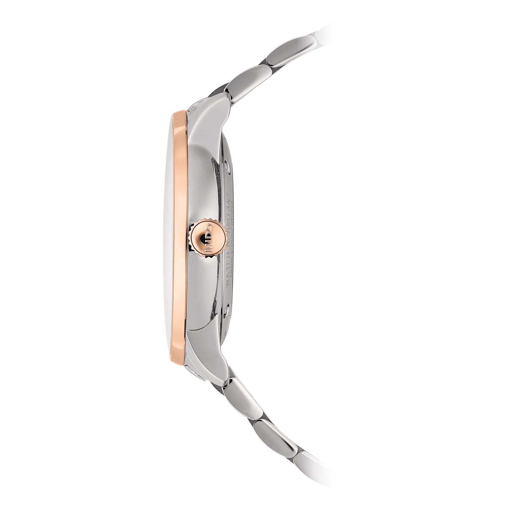 Mido Mido Baroncelli Signature M037.407.22.031.01, baroncelli швейцария мужские часы на браслете нержавеющая сталь боковой вид