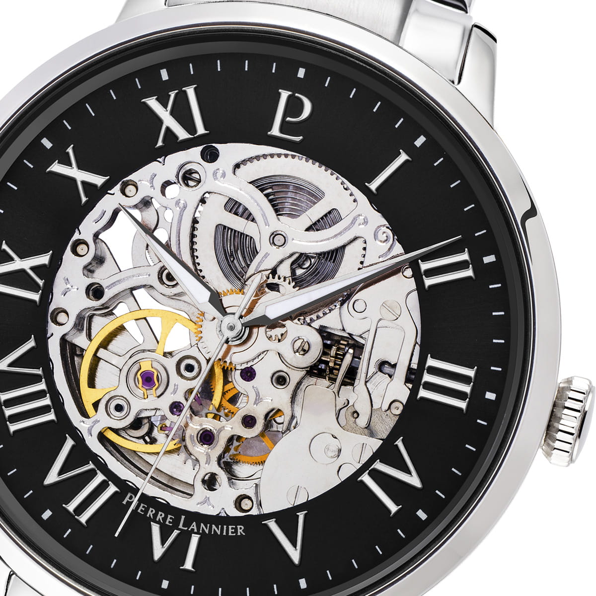 Pierre Lannier Pierre Lannier Automatic 317B131  — детали корпуса и нержавеющая сталь