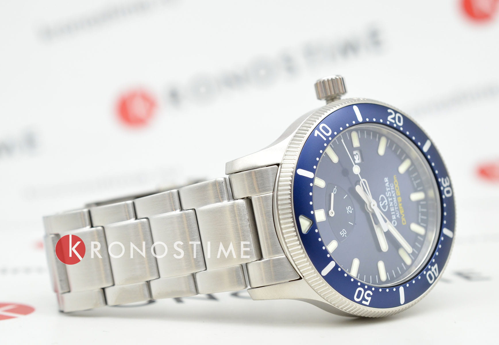 Orient Orient Star RE-AU0302L (RK-AU0302L) мужские часы синий циферблат на запястье