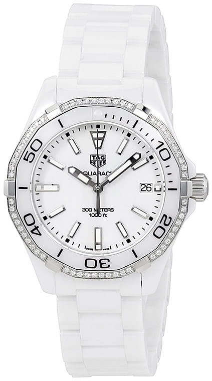 TAG Heuer TAG Heuer Aquaracer WAY1396.BH0717 , наручные женские часы фото под углом