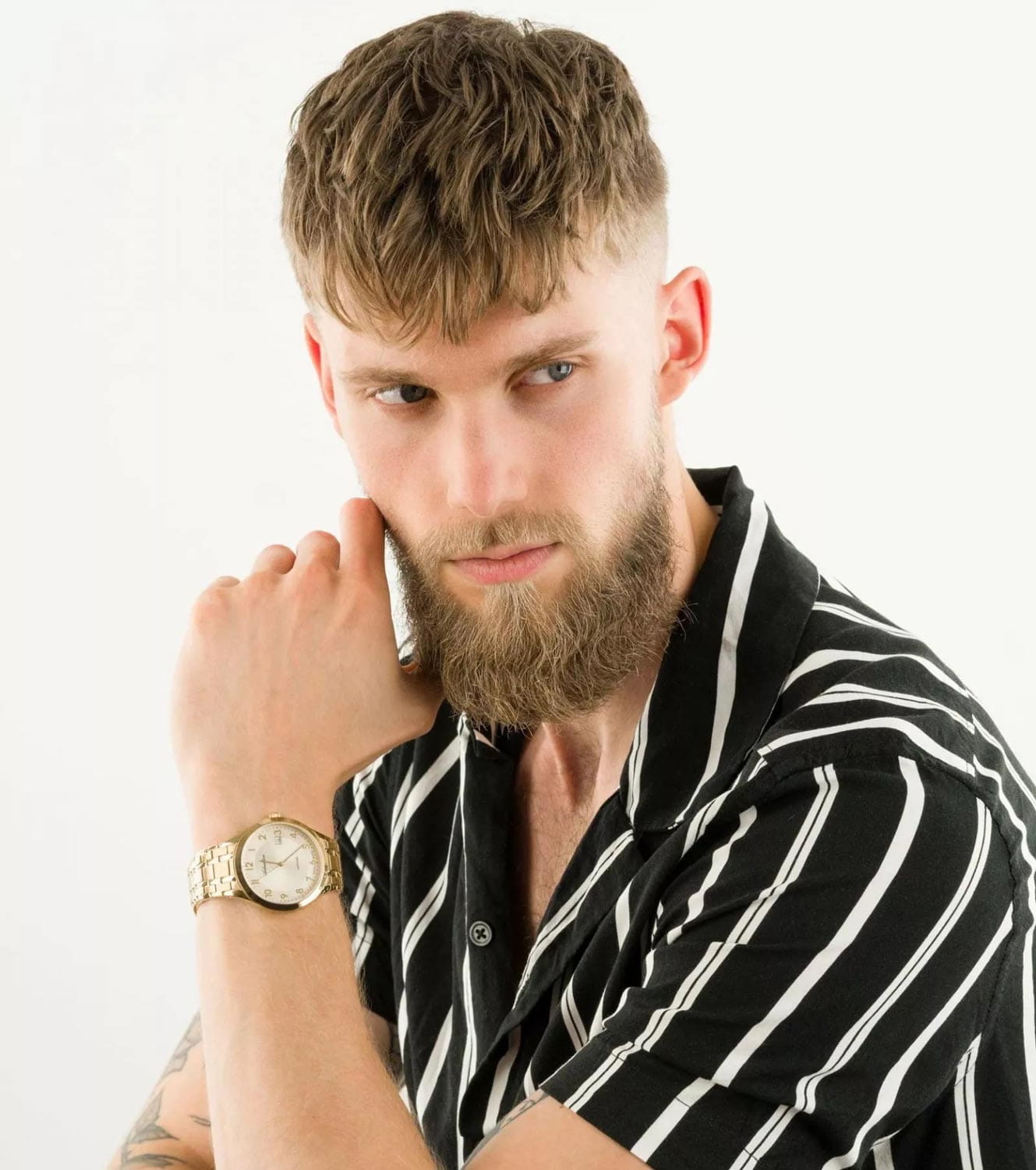 Adriatica Adriatica Twin A1236.1121Q мужские часы шампань циферблат на запястье