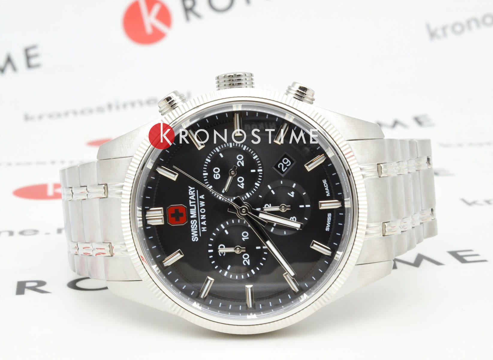Swiss Military Hanowa Swiss Military Hanowa Air Man SMWGI0003102 , наручные мужские часы фото под углом