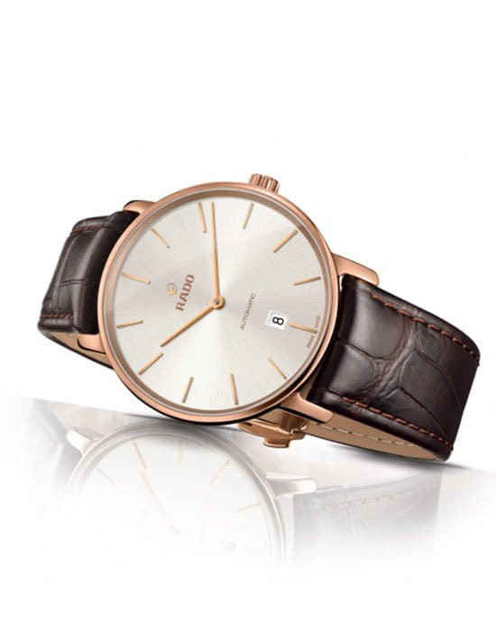 Оригинальные часы Rado Rado Diamaster Thinline R14068026 механические калибр механизма eta a31.l02 общий вид