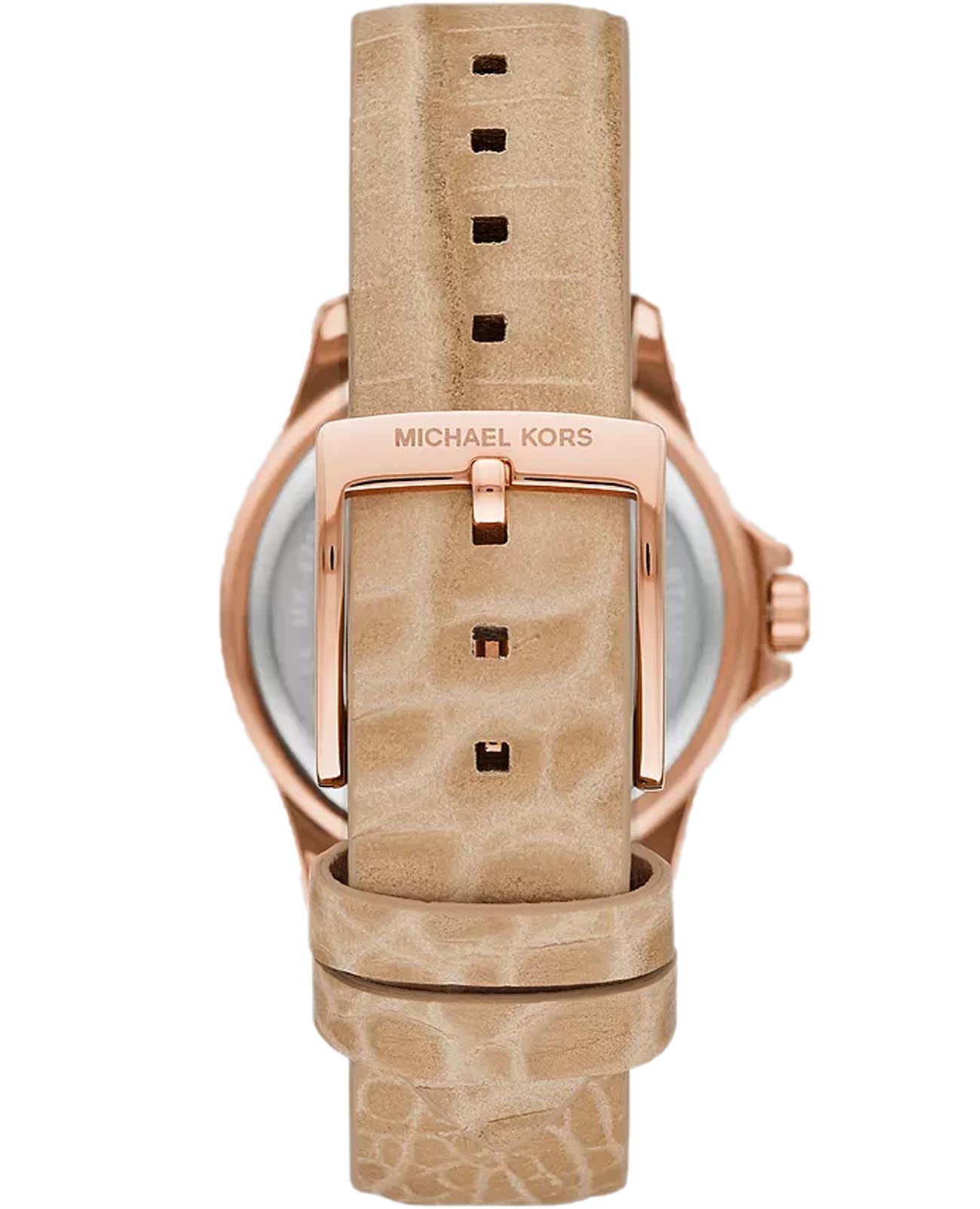 Michael Kors Michael Kors Everest MK4719,  сша женские часы на браслете кожаный боковой вид