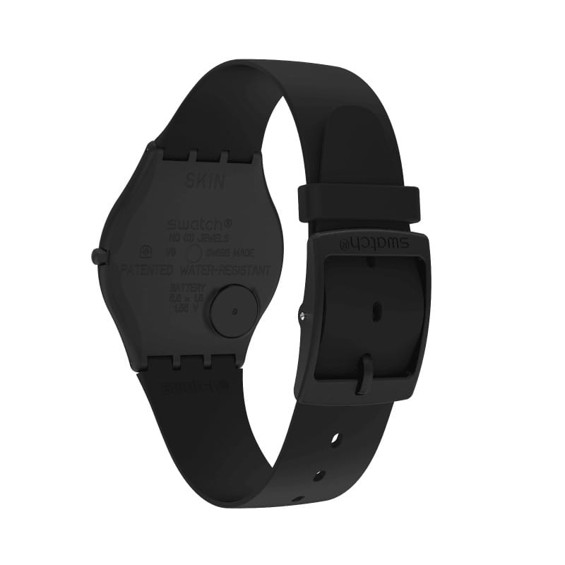 Swatch Swatch Skin Classic Bioceramic SS09B100, skin швейцария мужские часы на браслете биоматериал боковой вид