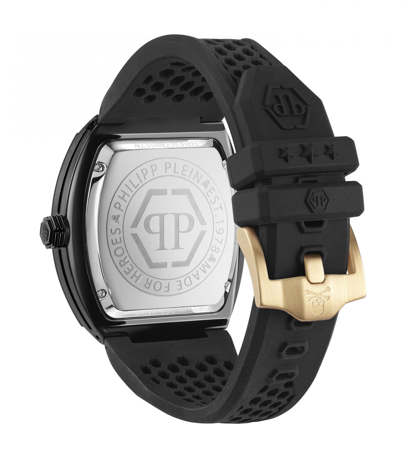 Philipp Plein PWPUA0224 женские часы застежка крупным планом