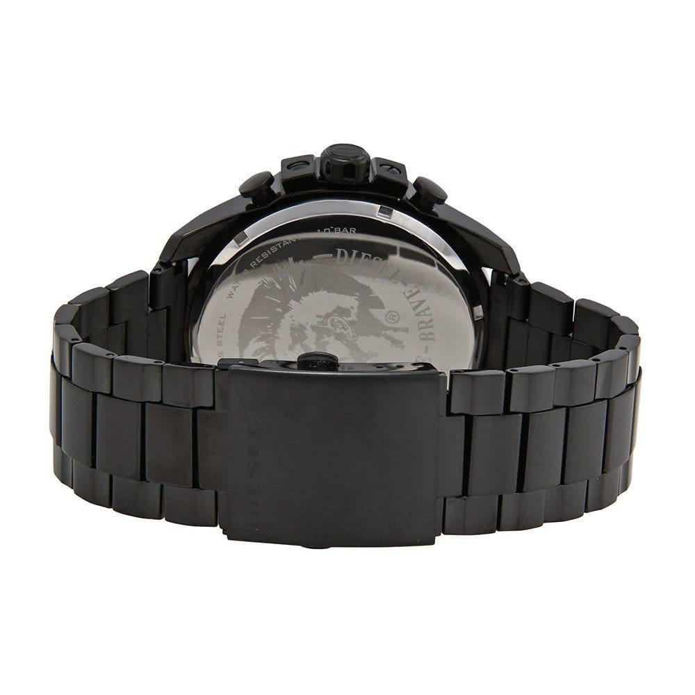 Diesel Diesel Mega Chief DZ4283  - задняя крышка металл сталь корпуса, италия часы