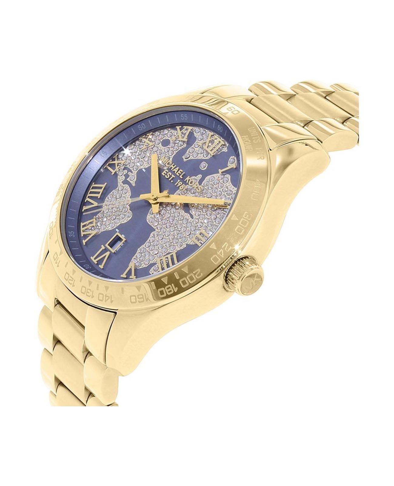 Michael Kors Michael Kors Bradshaw MK6243 женские часы бирюзовый циферблат на запястье
