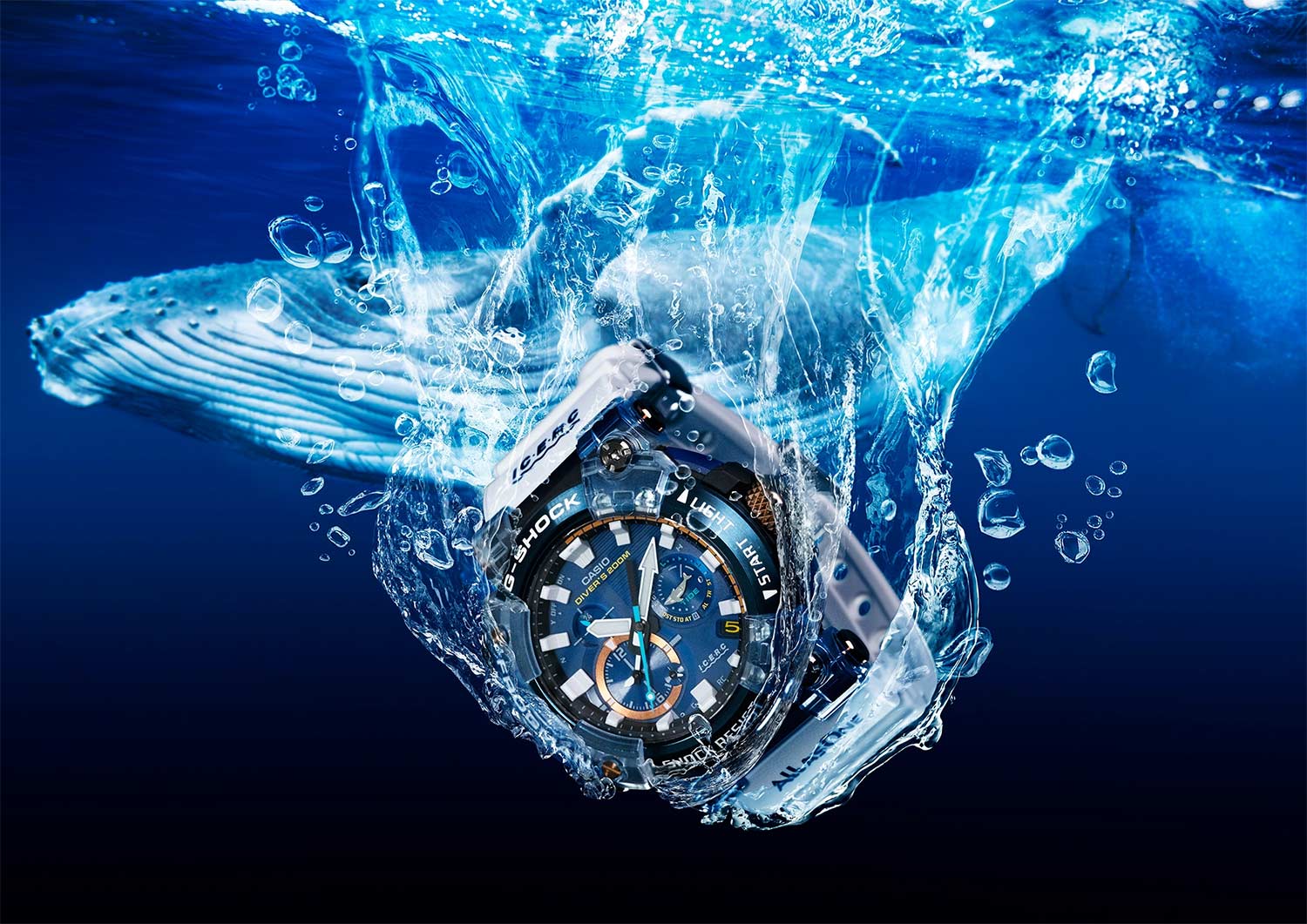 Casio Casio G-Shock GWF-A1000K-2AJR мужские часы синий циферблат на запястье