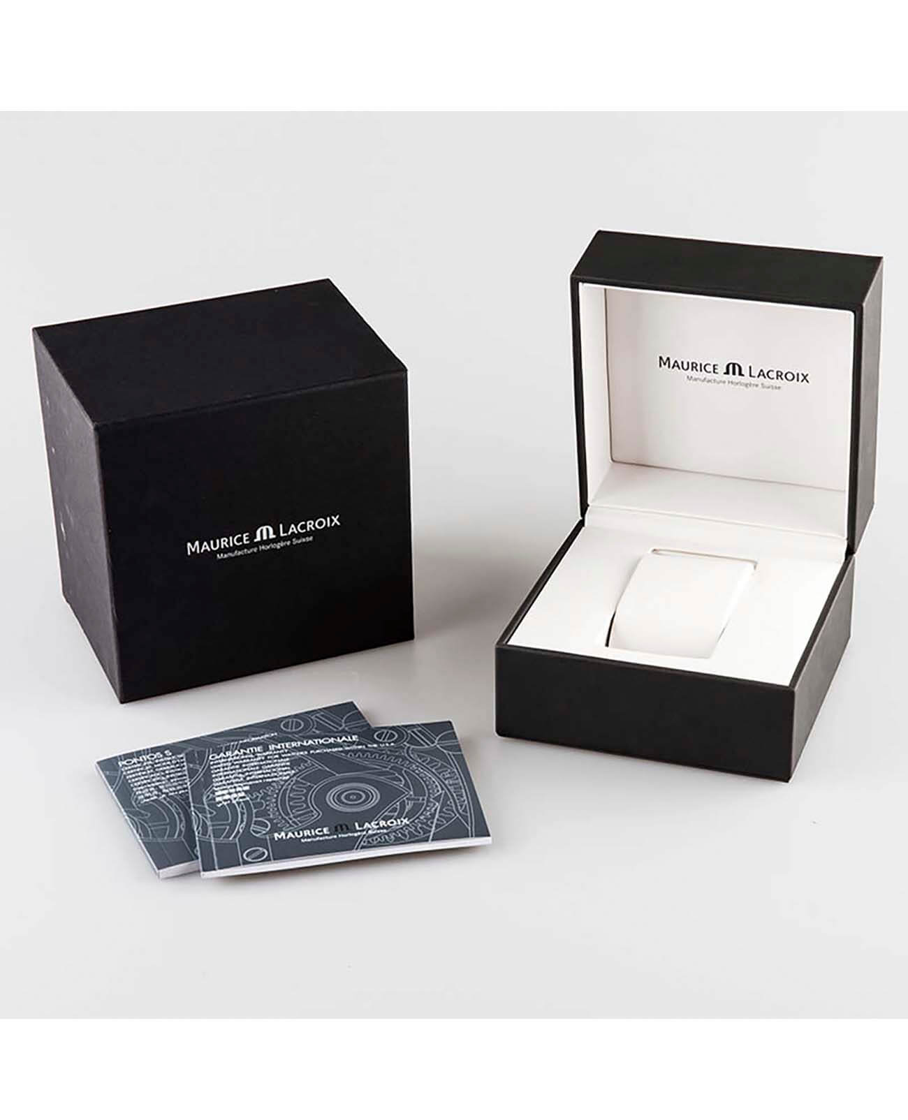 Maurice Lacroix Maurice Lacroix Pontos Day Date PT6358-SS001-330-1  - задняя крышка сталь металл корпуса, швейцария часы