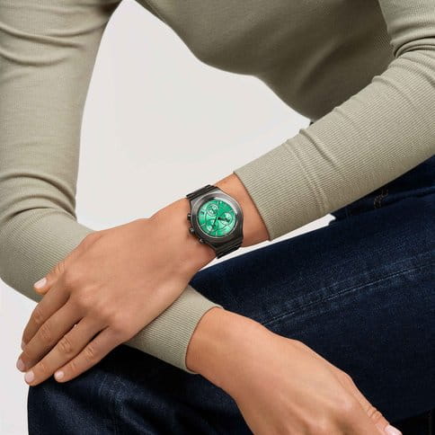 Swatch Swatch I New Chrono YVM407G  - задняя крышка металл сталь корпуса, швейцария часы