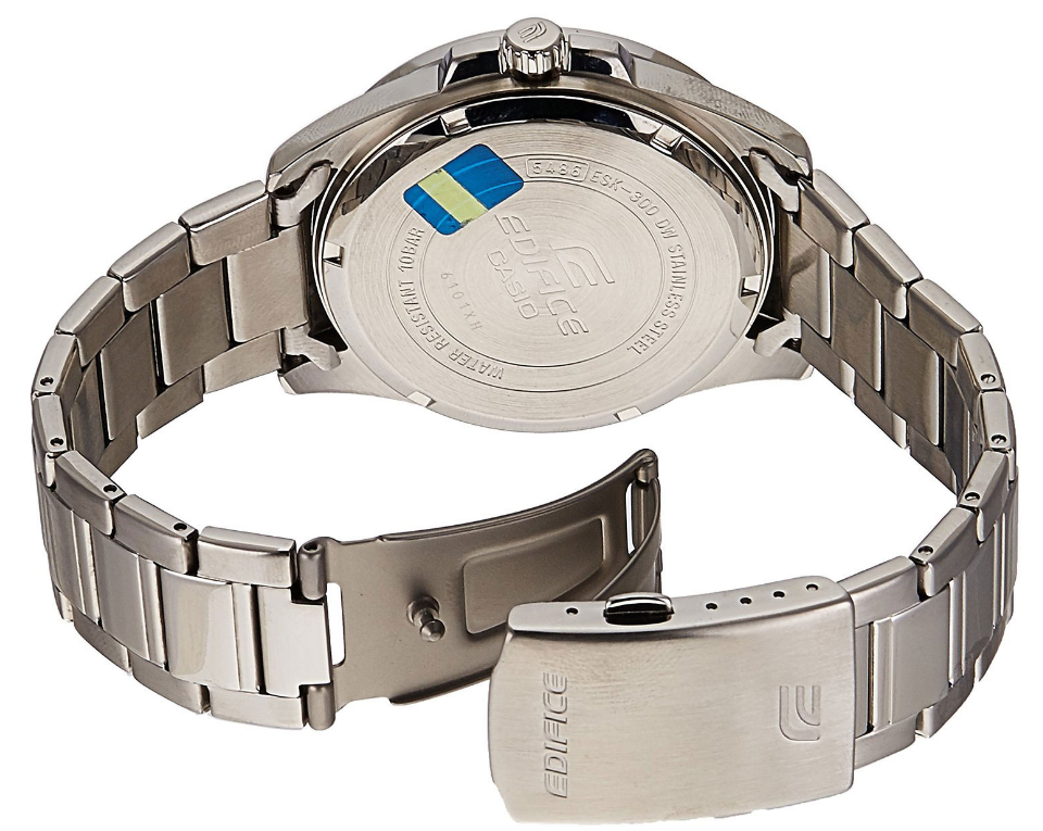 Casio Casio Edifice ESK-300D-1A, edifice япония мужские часы на браслете  боковой вид